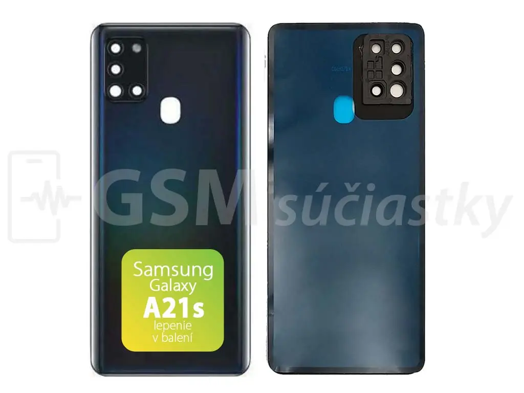 Kryt baterie Samsung A217 Galaxy A21s černý