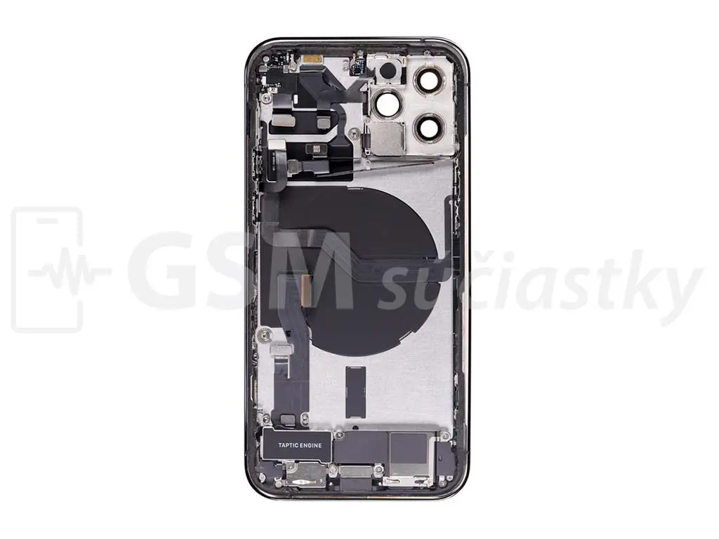iPhone 12 Pro Zadní Housing s malými díly Modrý