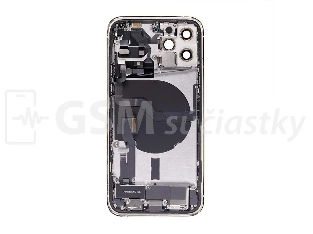 iPhone 12 Pro Zadní housing s malými díly Bílý