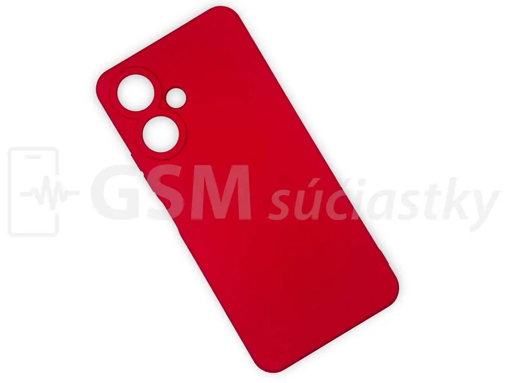 Silikonové pouzdro Xiaomi Redmi 13C, Poco C65 červené