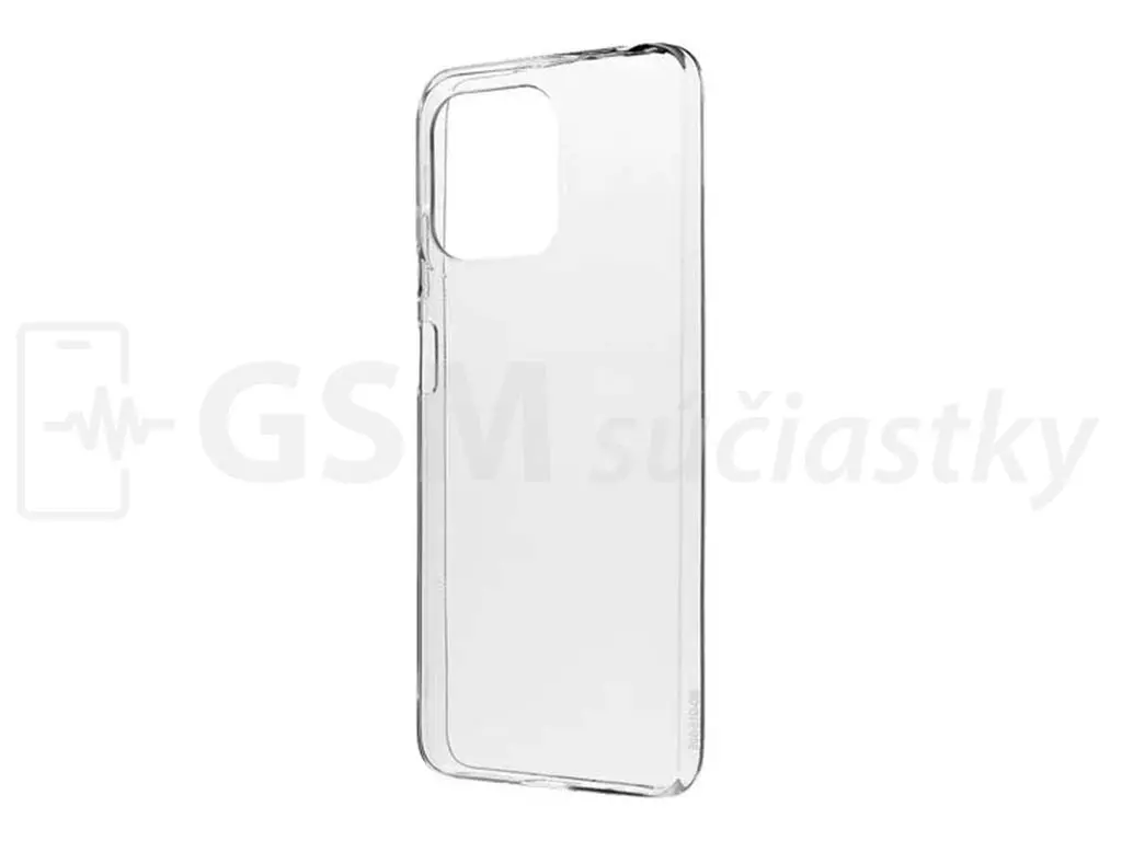 Průhledné silikonové pouzdro Motorola Moto E15, G05 1