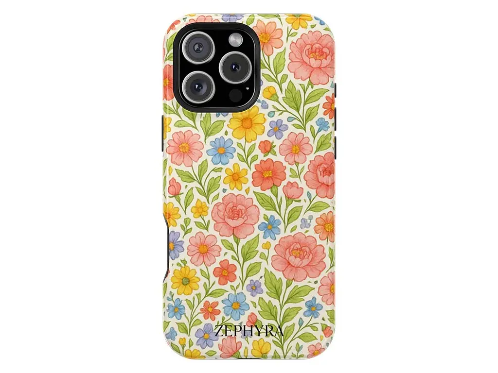 Floral Frenzy iPhone 15 Pro 1