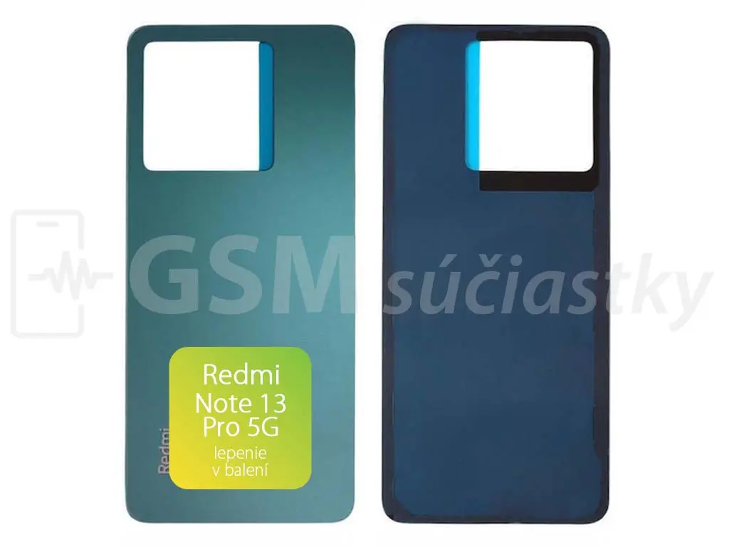 Xiaomi Redmi Note 13 Pro 5G Kryt baterie bez sklíčka kamery Ocean Green