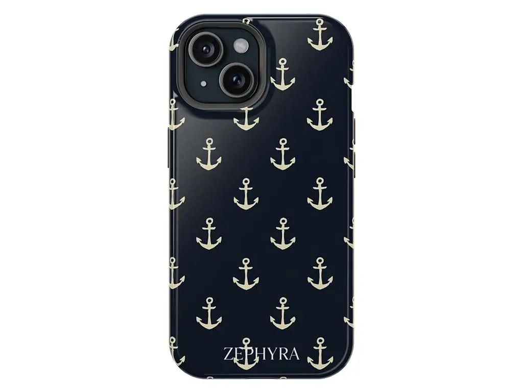 Midnight Anchors – iPhone 15 Plus kryt