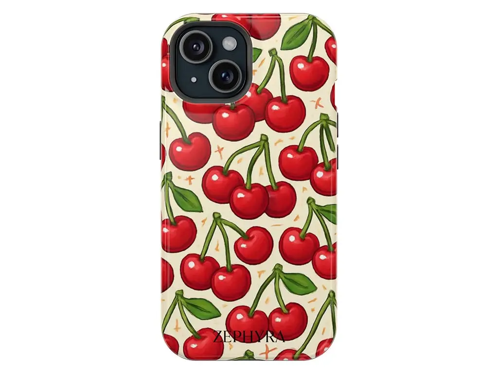 Cherry Charge - iPhone 15 Plus Kryt