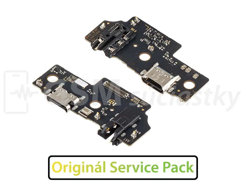 PCB deska nabíjení Samsung Galaxy A05, A055 nabíjecí konektor, mikrofon Original