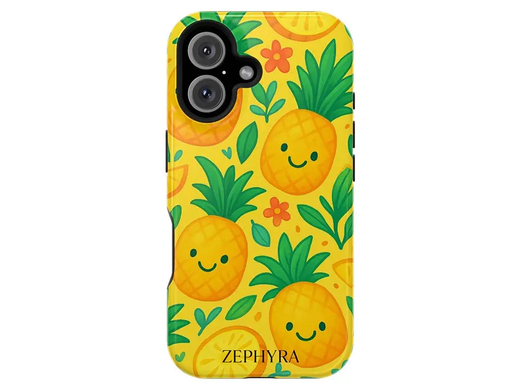 Pineapple Pop - iPhone 16 Kryt
