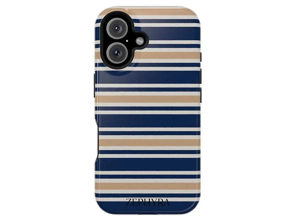 Coastal Stripes – iPhone 16 kryt