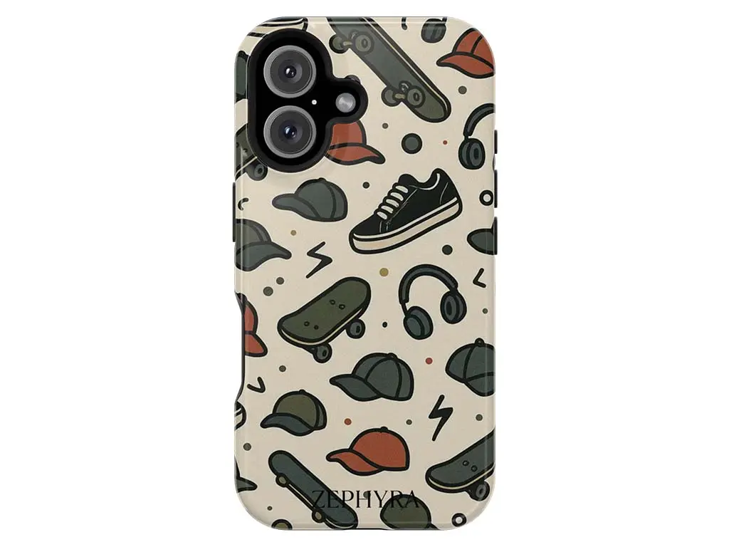 Skater Icons - iPhone 16 Plus Kryt