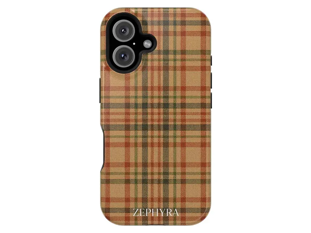 Desert Check - iPhone 16 Plus Kryt