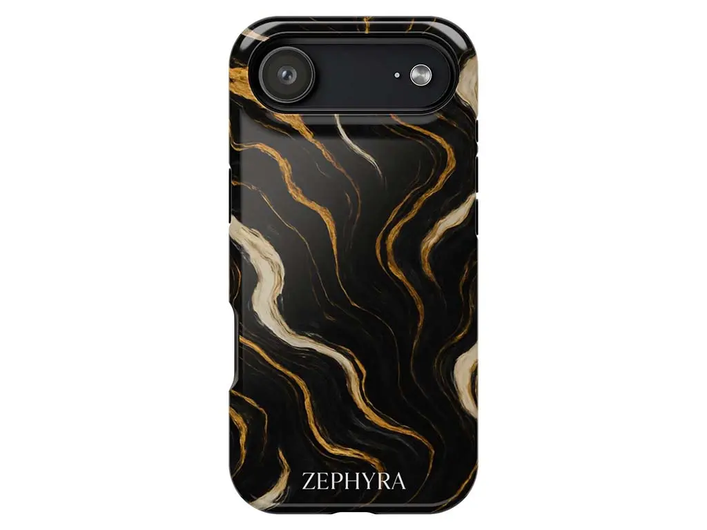 Noir Luxe Marble – iPhone 17 Air kryt