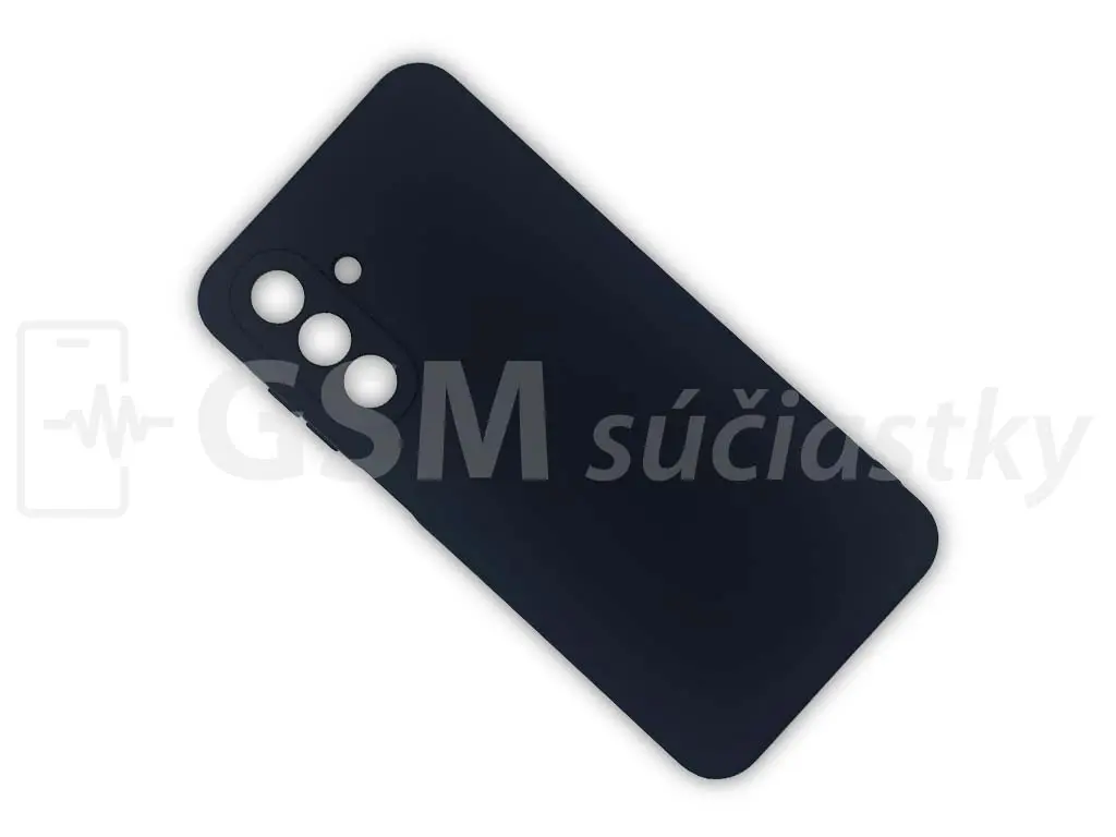 Silikonový kryt na mobil Samsung Galaxy A17 4G, A17 5G, Černý