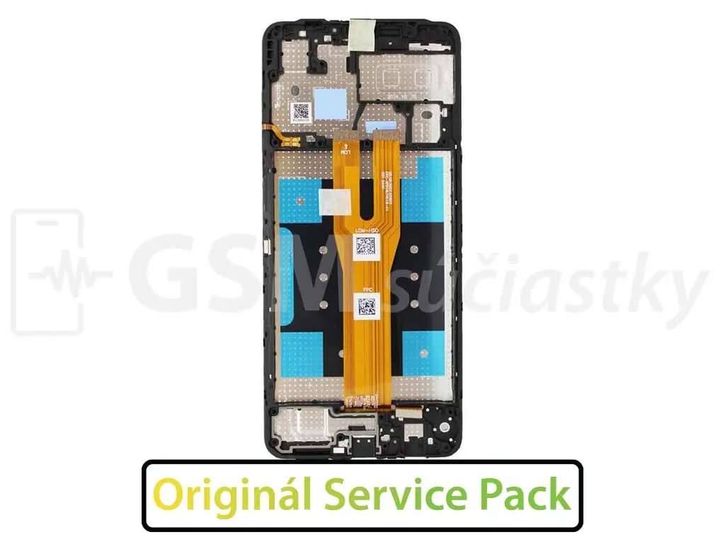 Samsung A065 Galaxy A06 LCD displej + Dotykové sklo a Rám Originál