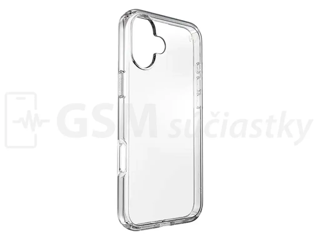 Průhledné silikonové pouzdro Apple iPhone 17