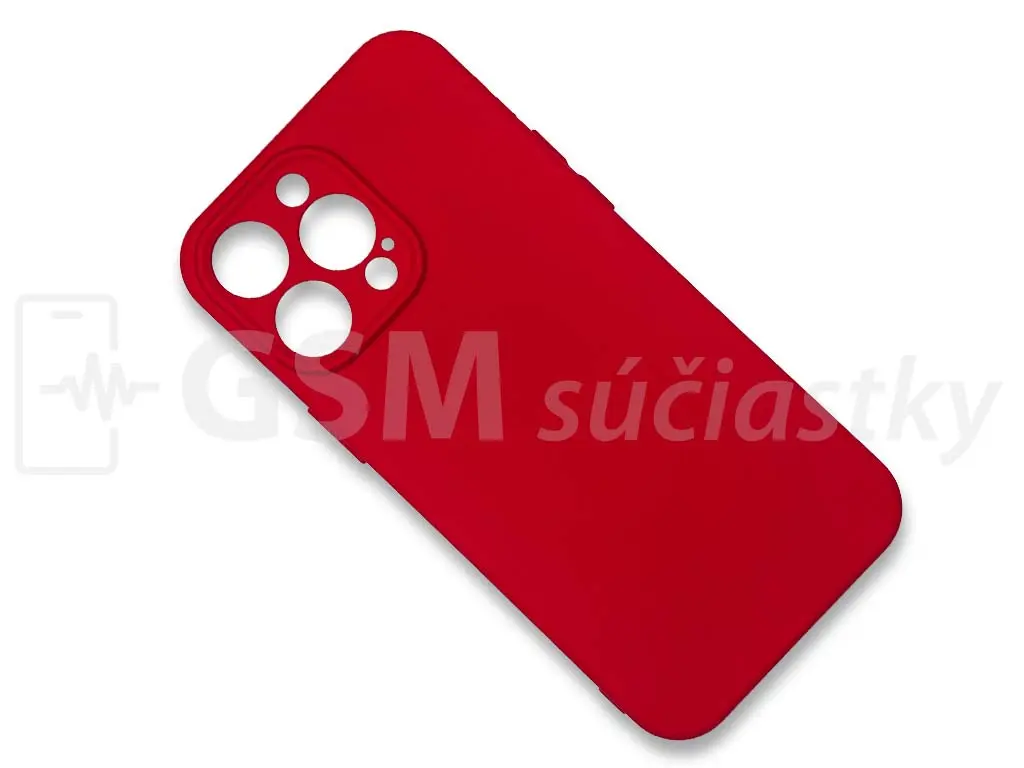 Pouzdro na mobil iPhone 14 Pro Max, červené