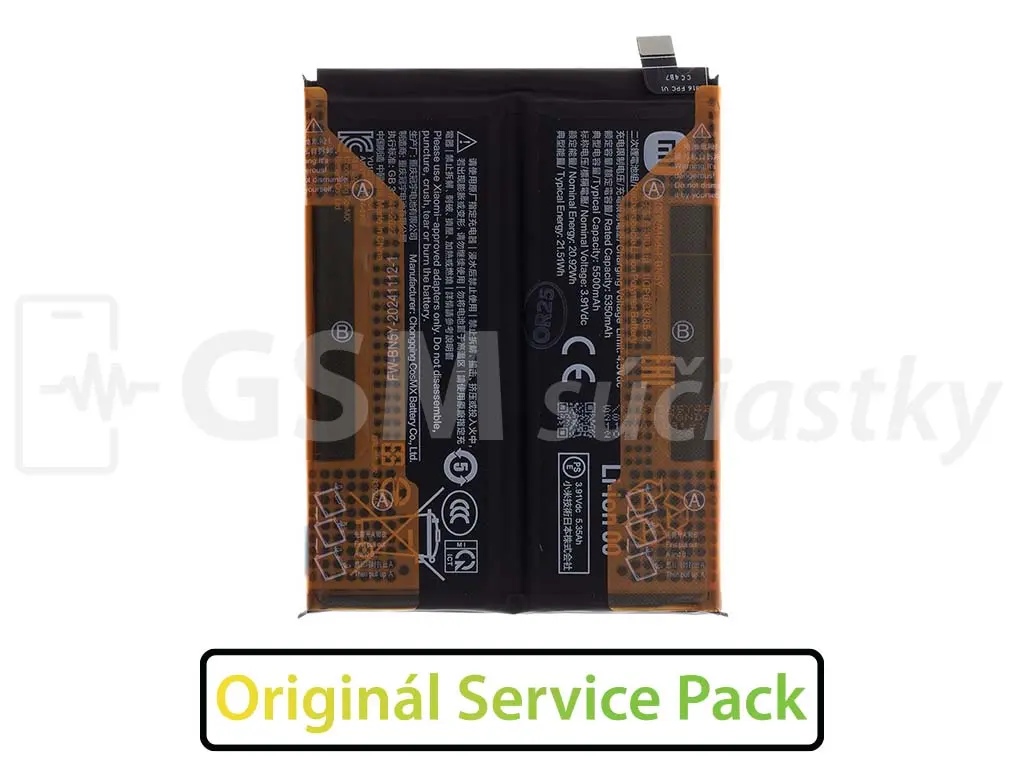 Originální baterie BN5Y pro Xiaomi Redmi Note 14 Pro 4G
