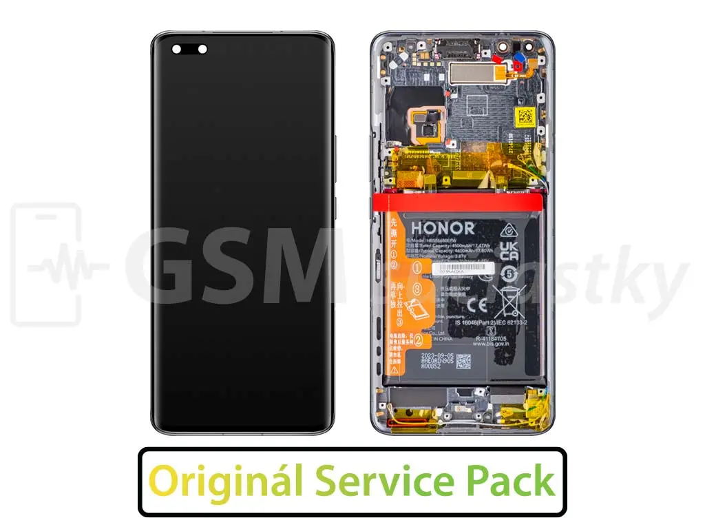 Honor Magic 4 Pro LCD displej + dotykové sklo a rám Original