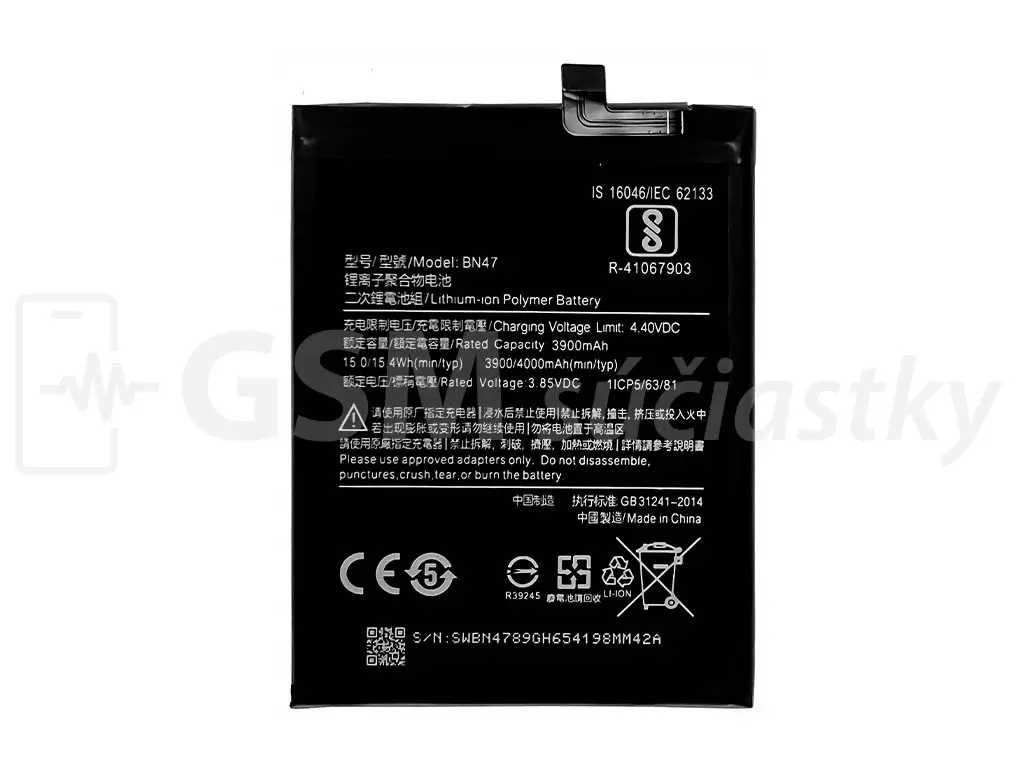 Baterie Xiaomi Mi A2 Lite, Redmi 6 Pro BN47