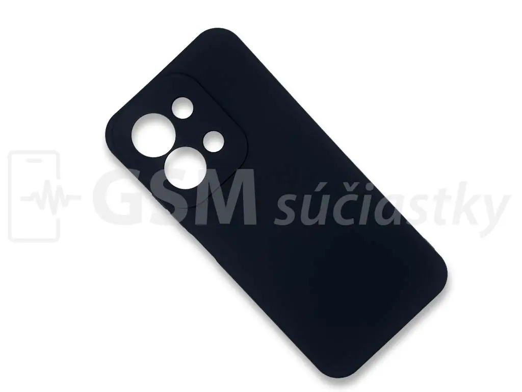 Silikonové pouzdro Xiaomi Redmi 15C, Černé