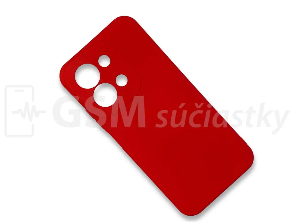 Silikonové pouzdro Xiaomi Redmi 15C, červené