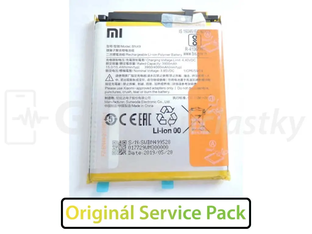 Originální baterie Xiaomi BN49 pro Xiaomi Redmi 7A