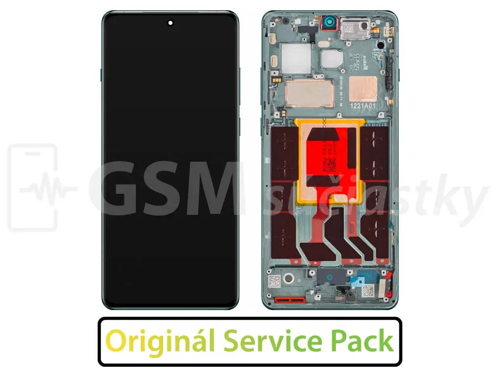 OnePlus 12 LCD Displej + Dotykové sklo + Rám Originál