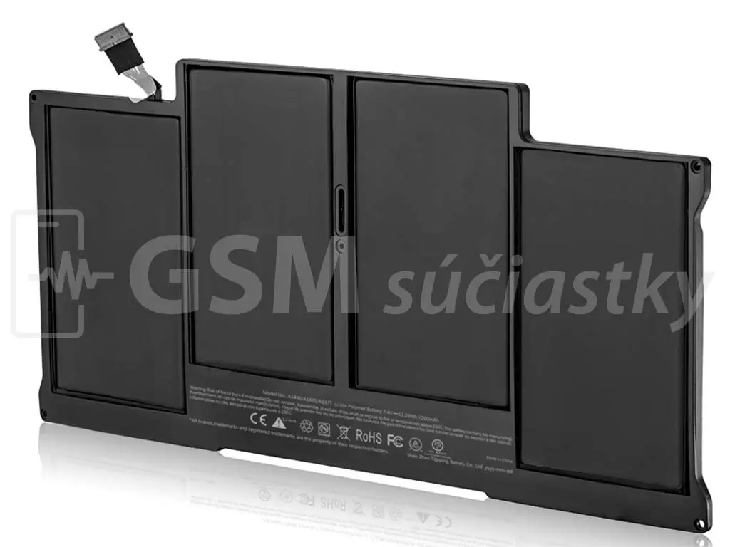 Baterie Apple A1377,A1405,A1496 pro MacBook Air 13, A1369 (Late 2010), A1466 (Mid 2013 Mid 2017) MacBook Air 13, A1369, A1466 (Mid 2011 Mid 2012)