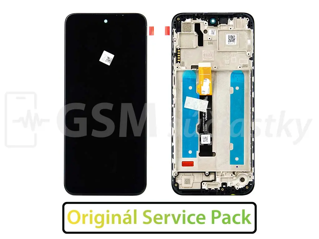 Motorola Moto G41 LCD displej + dotykové sklo + rám Originál