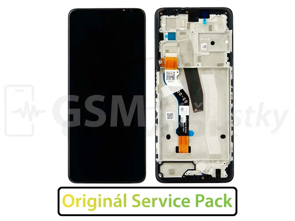 Motorola Moto G51 5G LCD displej + dotykové sklo + rám Originál