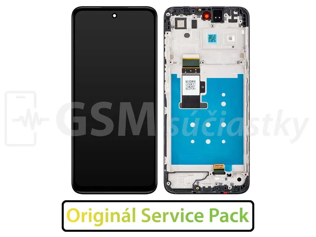 Motorola Moto G13 LCD displej + dotykové sklo + rám Originál