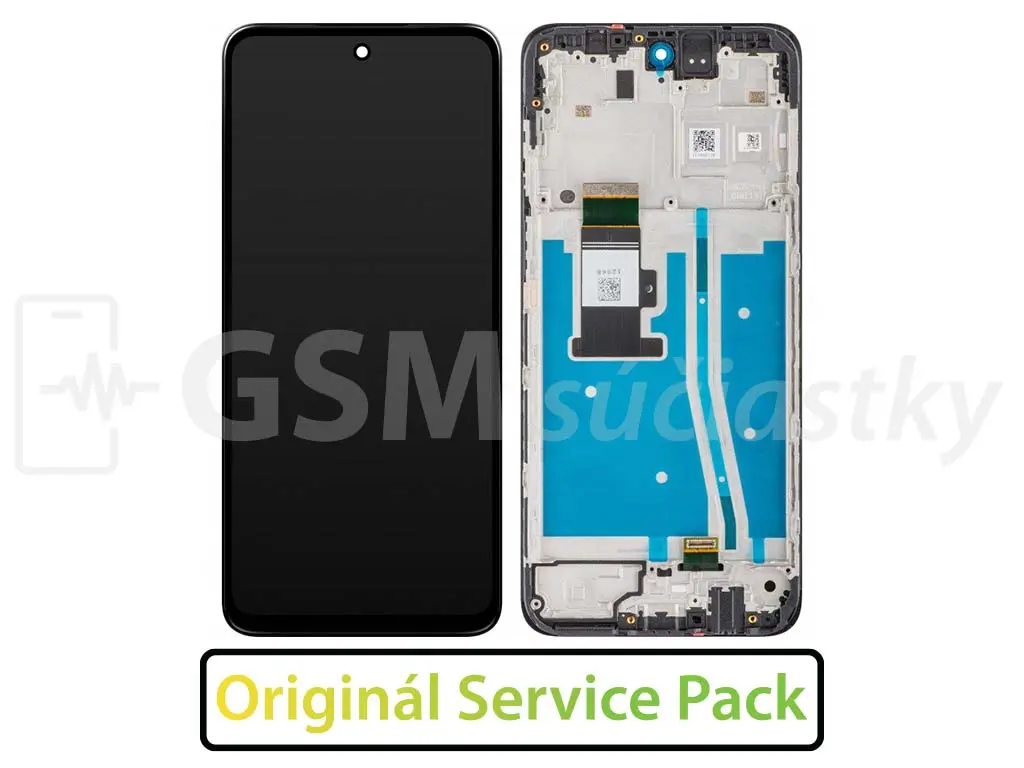 Motorola Moto G53 LCD displej + dotykové sklo + rám Originál