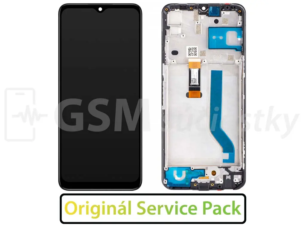 Motorola Moto G50 5G LCD displej + dotykové sklo + rám Originál