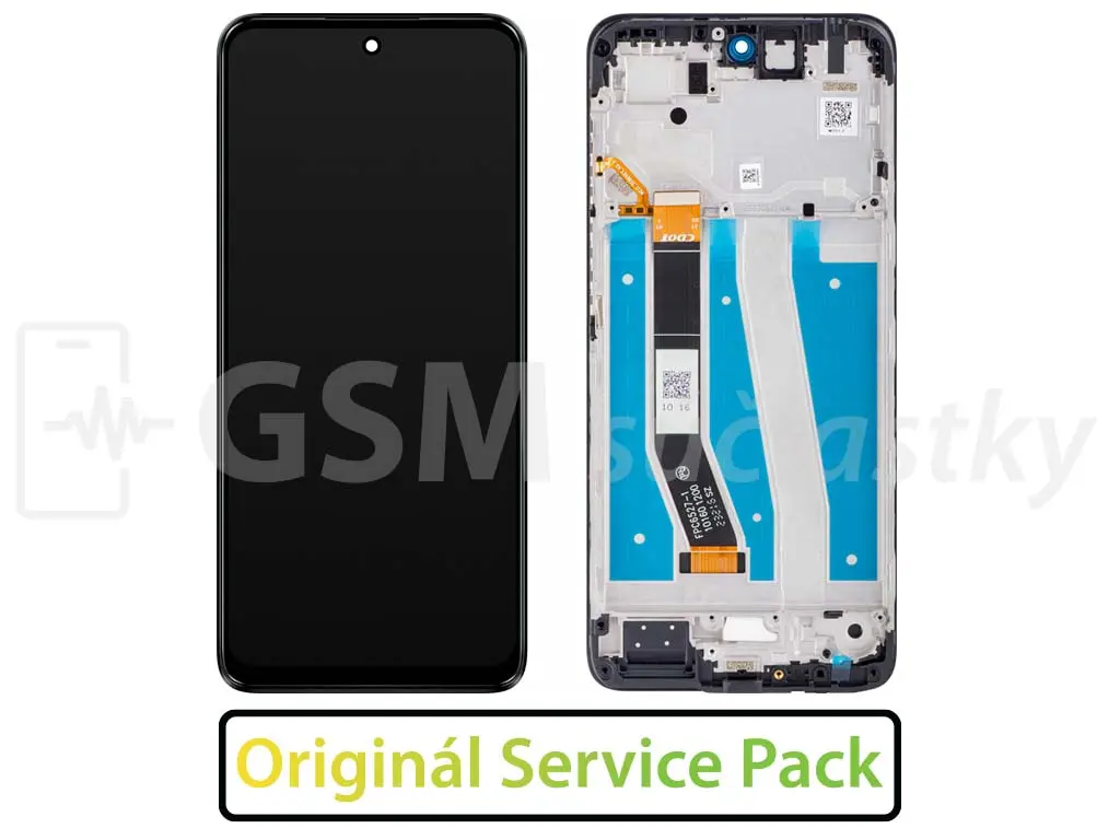 Motorola Moto G14 LCD displej + dotykové sklo + rám Originál