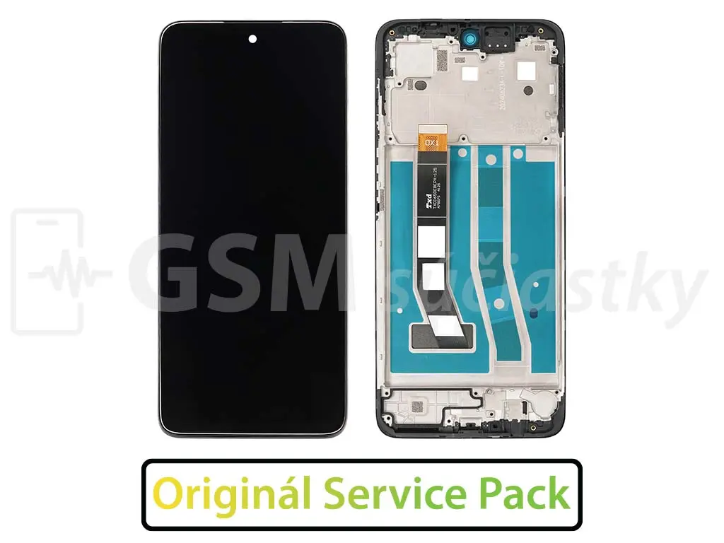 Motorola Moto G54, G54 Power 5G LCD displej + Dotykové sklo + Rám Originál