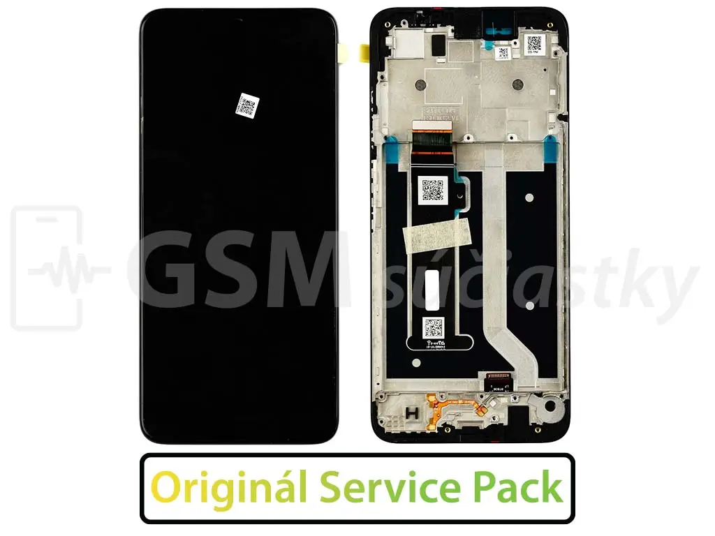 Motorola Moto G34 LCD displej + dotykové sklo + rám Originál