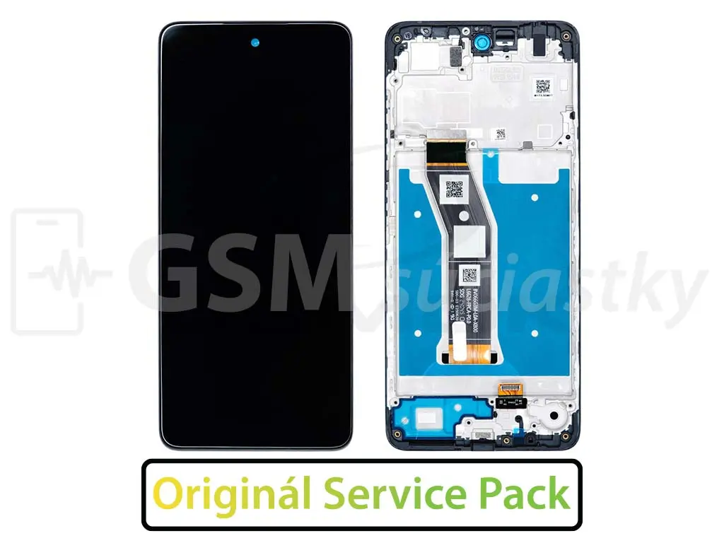 Motorola Moto G04s LCD displej + dotykové sklo + rám Originál