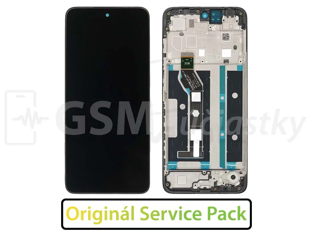 Motorola Moto G15, G15 Power LCD displej + dotykové sklo + rám Originál
