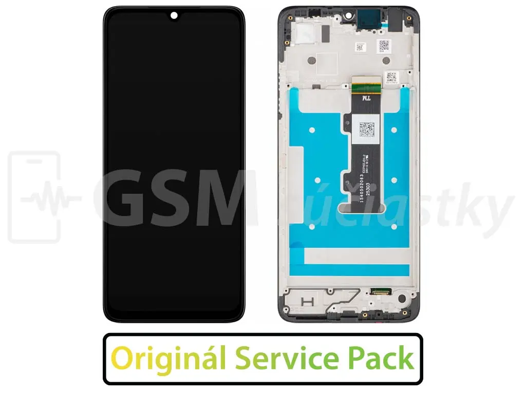 Motorola Moto G06 Power LCD displej + dotykové sklo + rám Originál