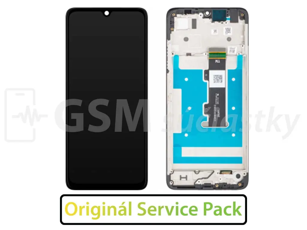 Motorola Moto G06 LCD displej + dotykové sklo + rám Originál