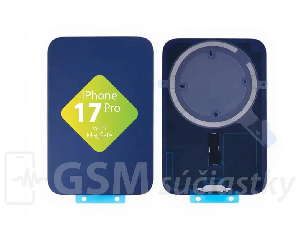 iPhone 17 Pro zadní sklo housingu Deep Blue