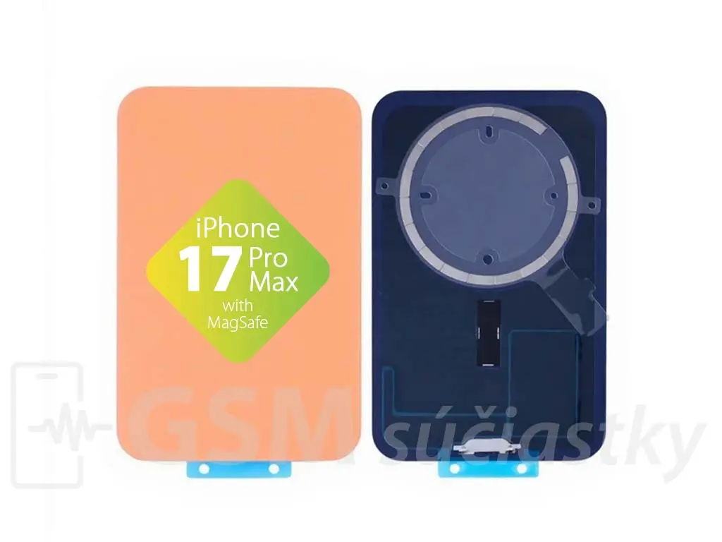 iPhone 17 Pro Max Zadní sklo housingu Cosmic Orange