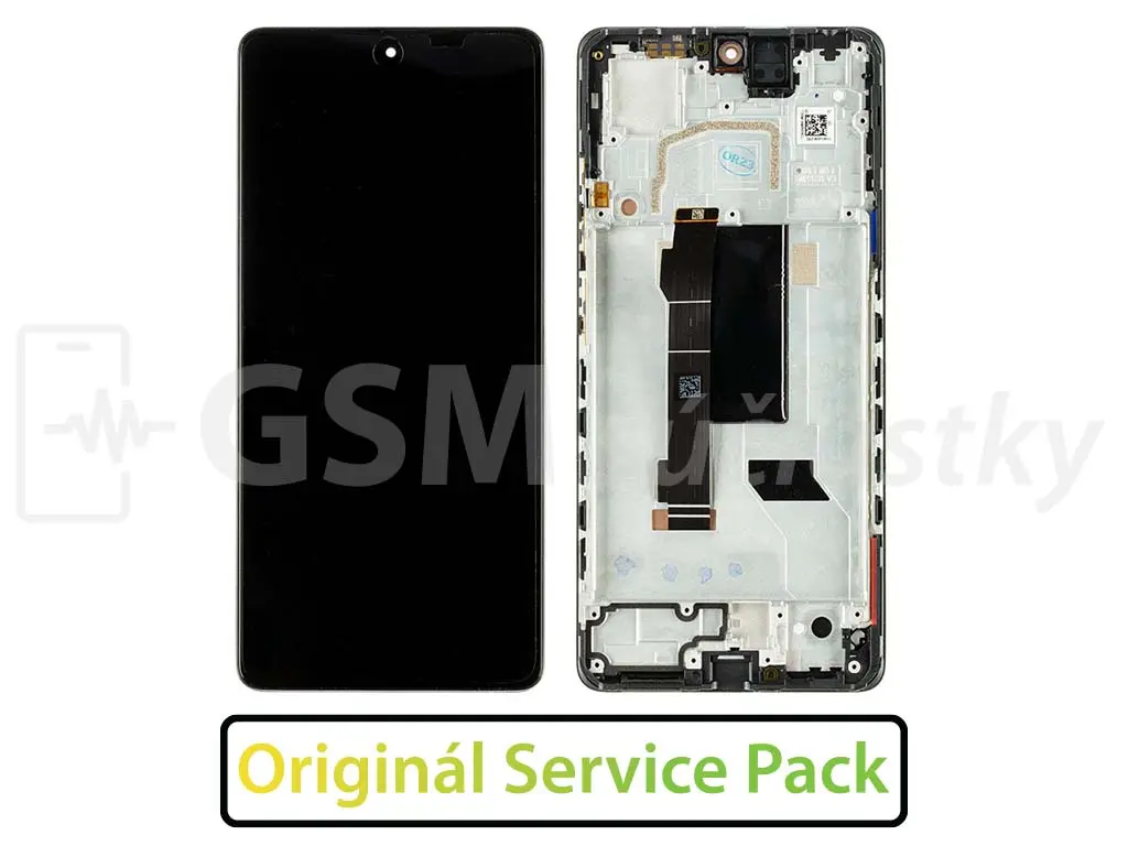 Xiaomi Redmi Note 12 Pro 5G LCD displej + dotykové sklo a rám Originál
