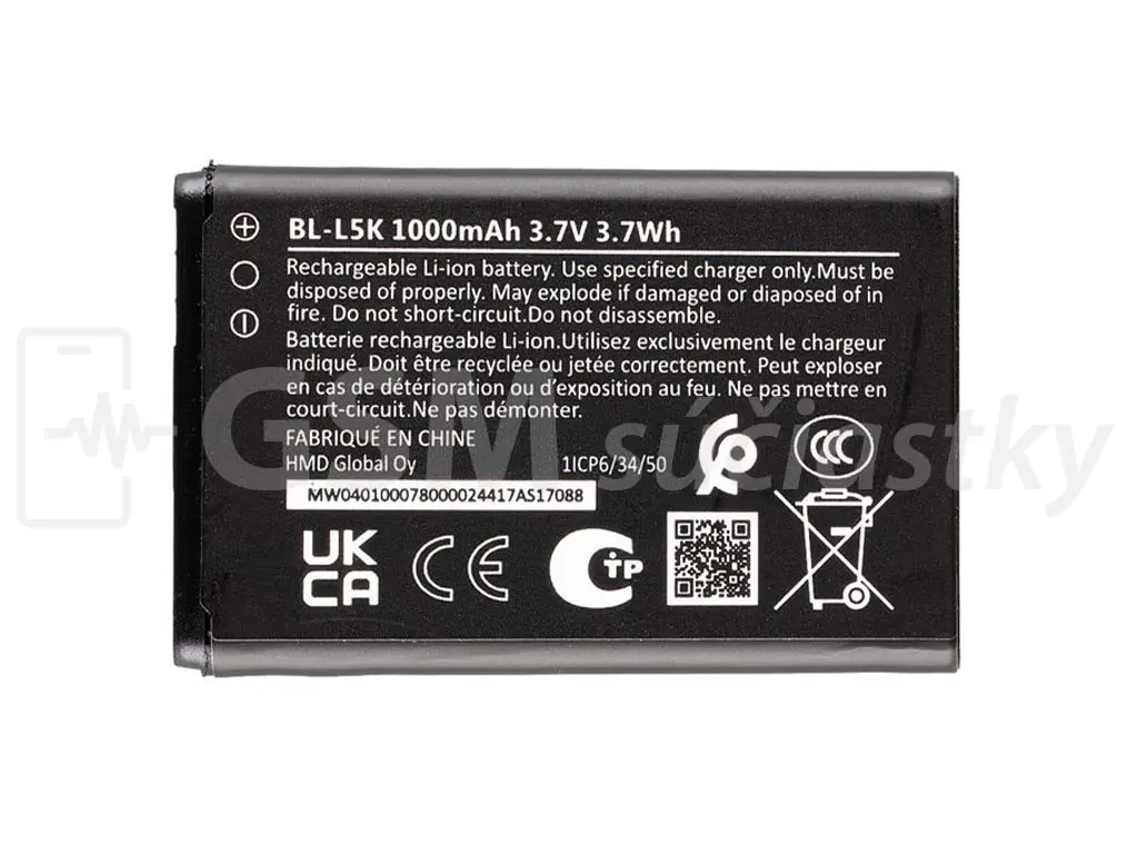 Baterie Nokia 105+ (2022) BL L5K