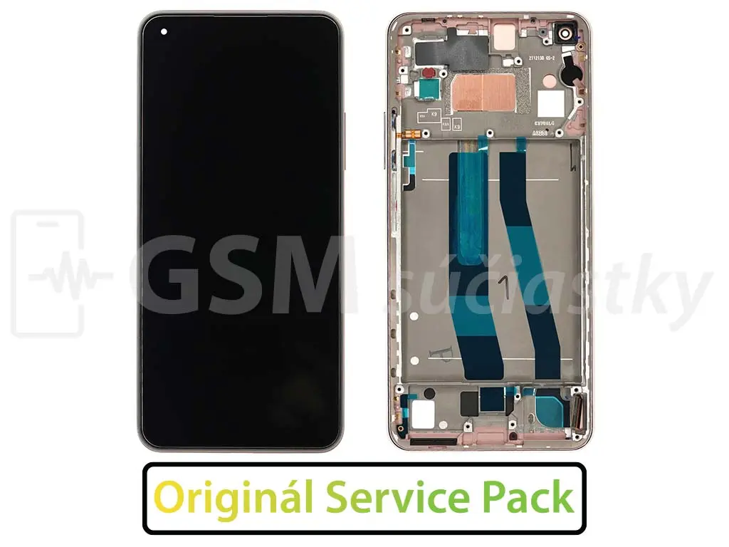 Xiaomi 11 Lite 5G NE LCD displej + Dotykové sklo a rám Originál
