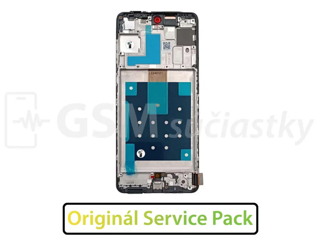 Samsung M556 Galaxy M55 5G LCD displej + Dotykové sklo a Rám Originál