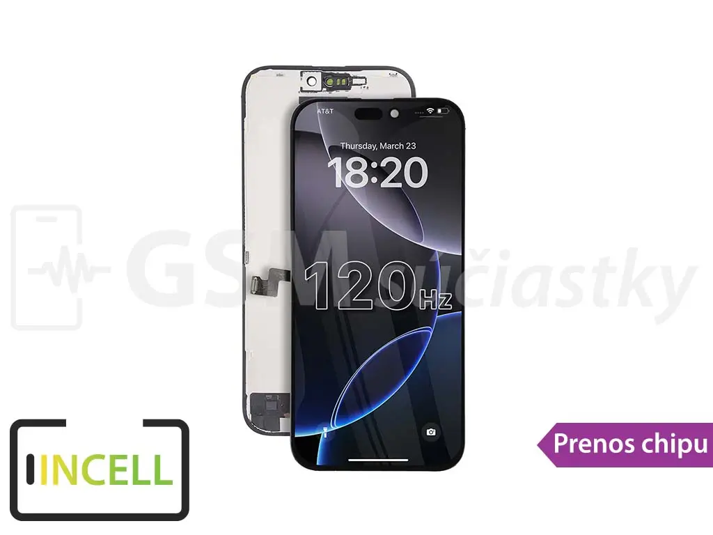 iPhone 16 Pro Max LCD displej + dotykové sklo REPART incell 120hz