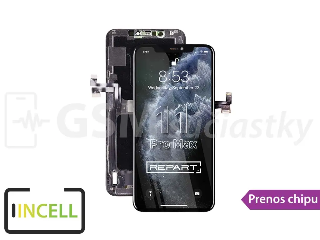 iPhone 11 Pro Max LCD displej + dotykové sklo REPART incell hz