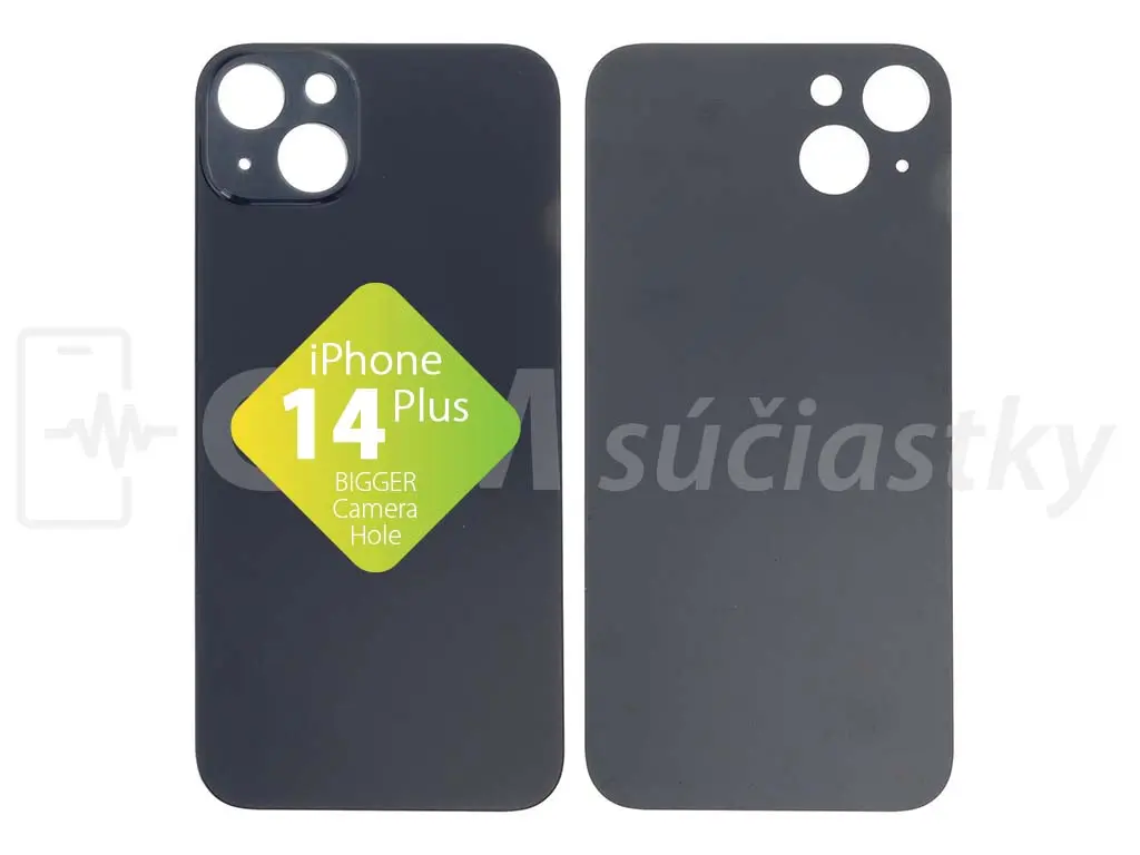 iPhone 14 Plus Zadní sklo Midnight Black