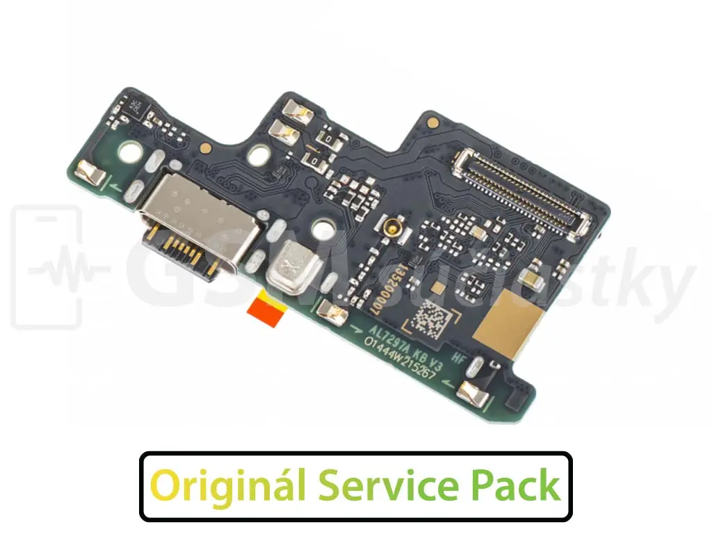 Originální PCB deska nabíjení Xiaomi Redmi Note 14 4G nabíjecí konektor, mikrofon