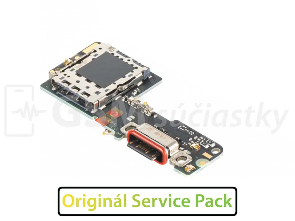 Originální PCB deska nabíjení Xiaomi Redmi Note 14 Pro 5G nabíjecí konektor, mikrofon